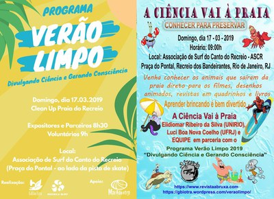 Verão Limpo e ciência vai à praia