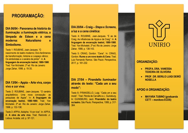 Seminário Apontamentos sobre a História da Iluminação