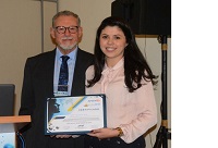 Aluna do PPGAN recebe prêmio em Congresso Nacional na área da Nutrição