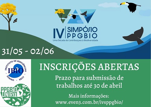 IV Simpósio PPGBio