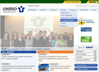 Homepage do IB já está com acesso pela página da UNIRIO