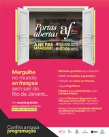 Aliança Francesa promove Portas Abertas 