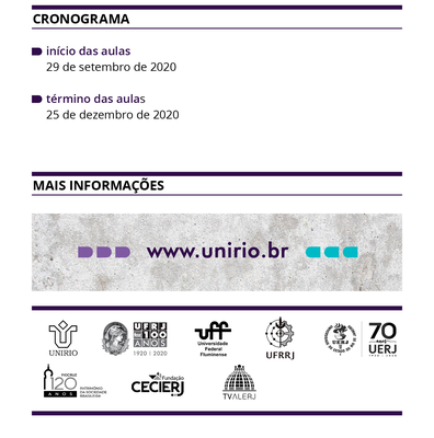 Inscrições forum ufrj