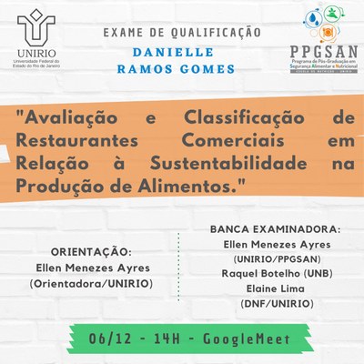 Qualificação Danielle Ramos Gomes Qualificação Danielle Ramos Gomes