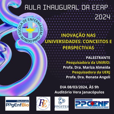 Convite Aula inaugural EEAP 2024