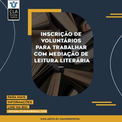 Mediação de leitura literária Mediação de leitura literária