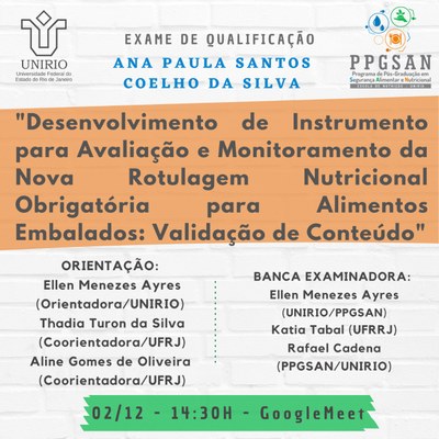 Qualificação Ana Paula Coelho Qualificação Ana Paula Coelho