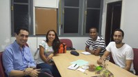 Direção do IB se reúne com Associação Atlética da Biomedicina e traçam planos de integração sócio-cultural para o IB em 2014