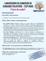 I Aniversário da Comissão de Cuidados Paliativos do HUGG