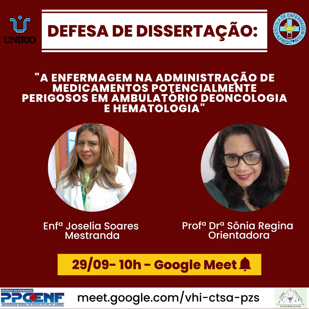 DEFESA DE DISSERTAÇÃO - JOSELIA SOARES