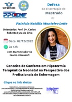 DEFESA DE DISSERTAÇÃO- PATRÍCIA NATÁLIA MONTEIRO LEITE