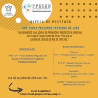 Defesa De Dissertação -  Ana Paula Pessanha Ferreira de Lima 08/07