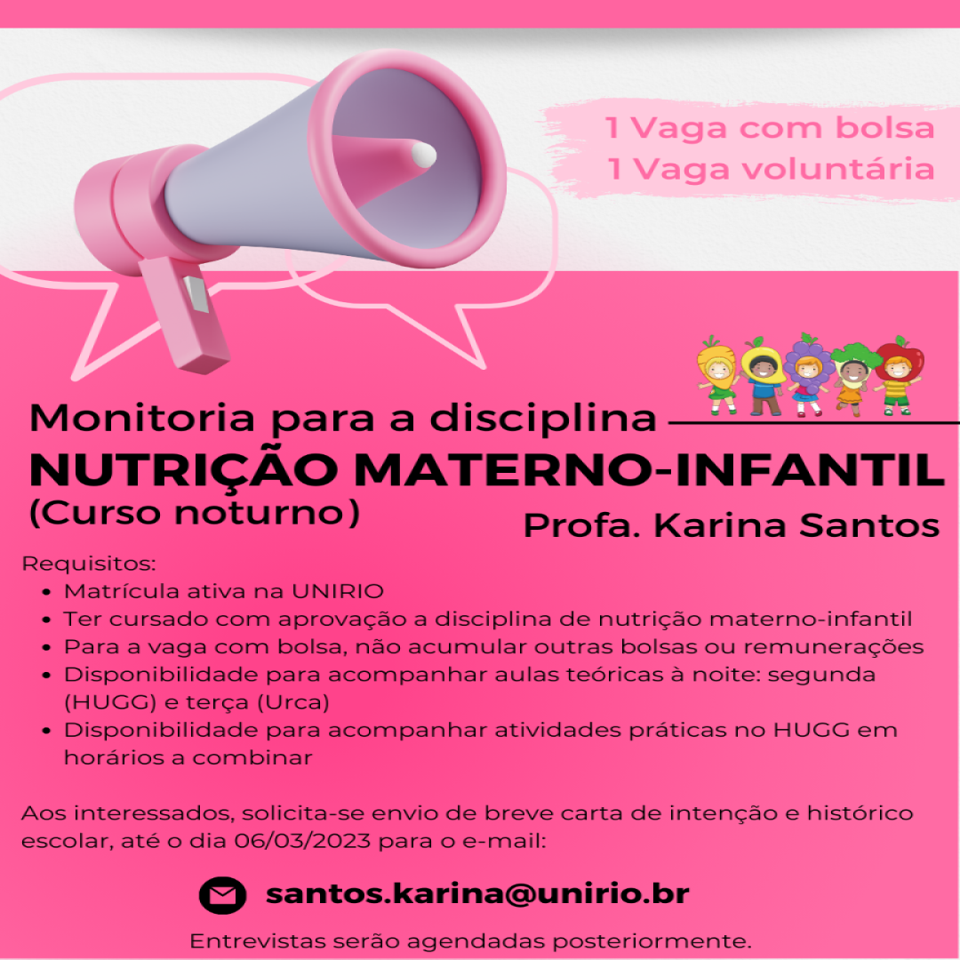 Monitoria Materno-Infantil