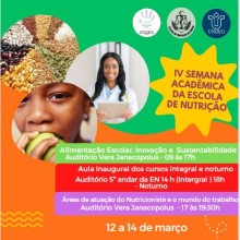 IV semana acadêmica - 12 mar