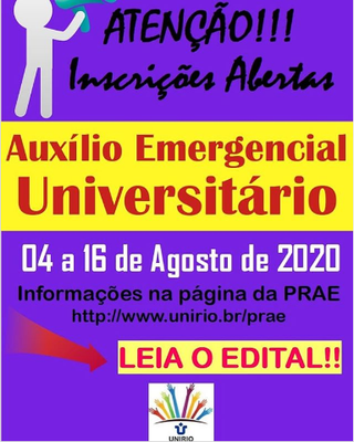 Auxílio Emergencial Universitário