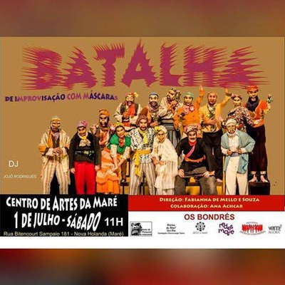 Batalha de Improvisação com Máscaras