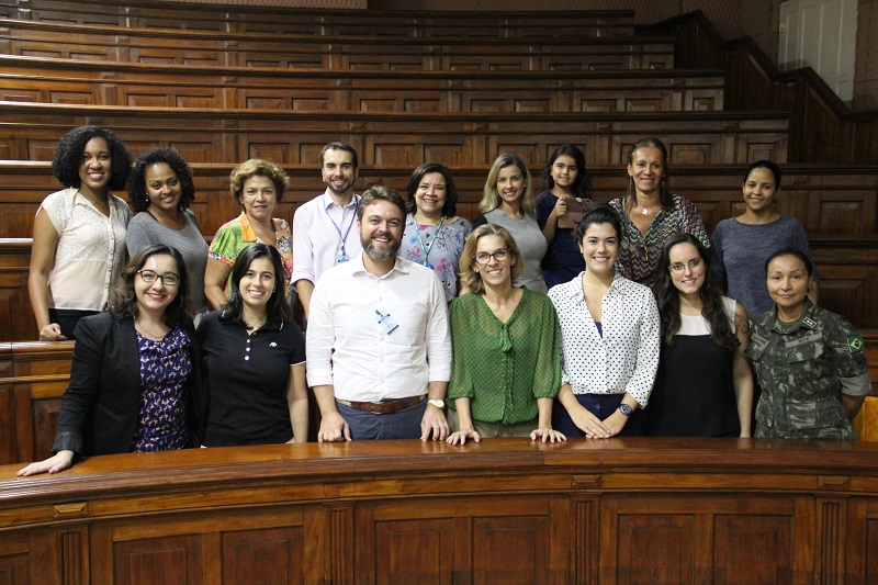 Participantes do debate que celebrou o aniversário de um ano da CPP (Foto: Felipe Monteiro/HUGG)