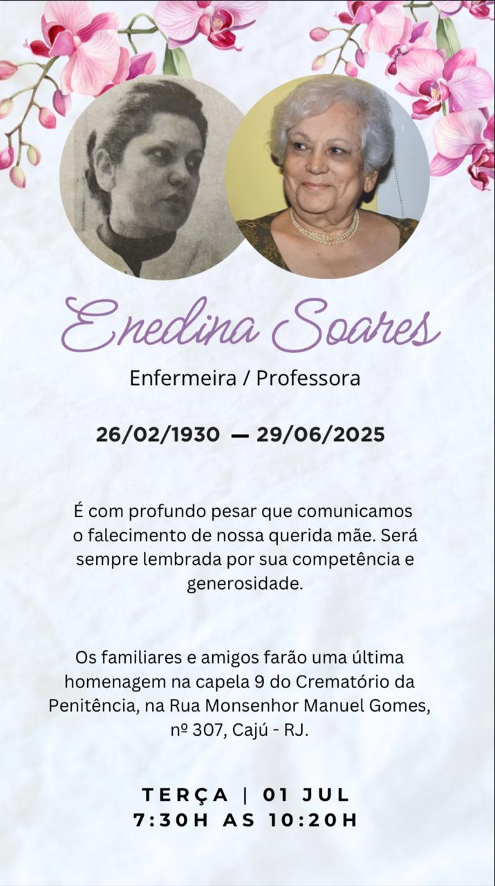 Nota de Pesar Enedina