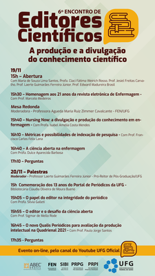 VI Encontro de Editores Científicos - UFG
