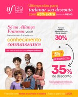 Aliança Francesa oferece desconto para alunos da UNIRIO