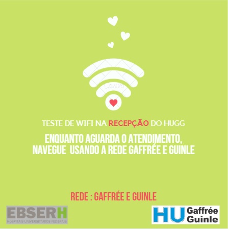 HUGG disponibiliza Wi-Fi para os usuários