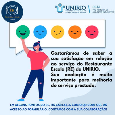 Avaliação diária do serviço Avaliação diária do serviço