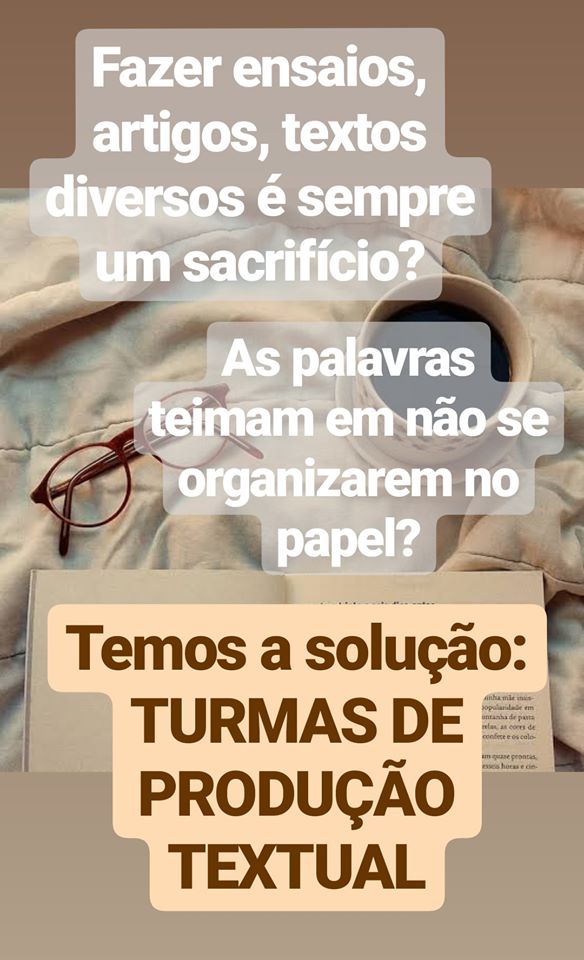Turmas de Produção Textual 2019.2