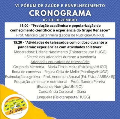 Evento 02 de dezembro de 2020 Evento 02 de dezembro de 2020