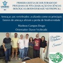 Primeira defesa de doutorado do programa de Pós-Graduação em Ciências Biológicas (Biodiversidade Neotropical)
