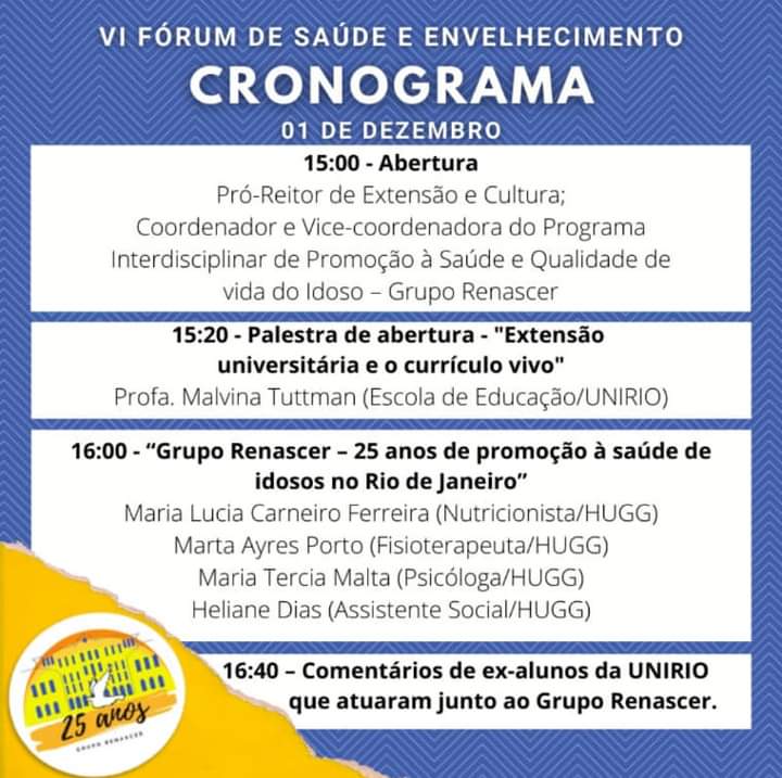 Evento 01 de dezembro de 2020