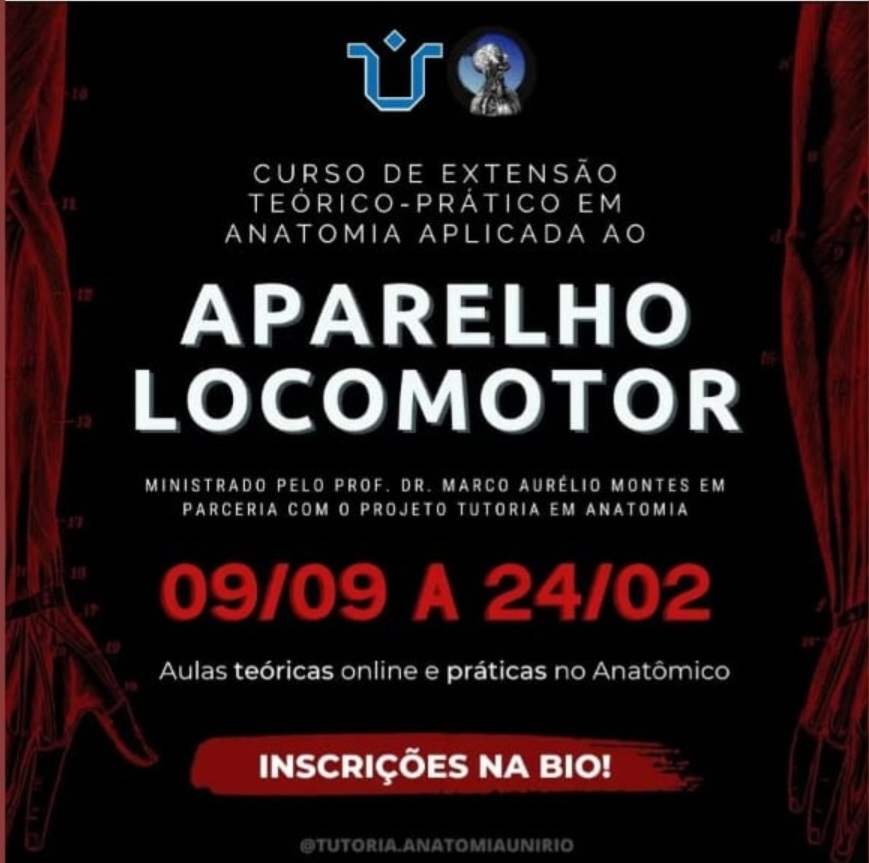 Curso de Extensão em Anatomia aplicada ao Aparelho Locomotor