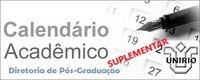Calendário Acadêmico Suplementar 2020