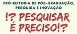 Pesquisar é preciso