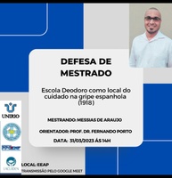 DEFESA DE DISSERTAÇÃO- MESSIAS ARAÚJO