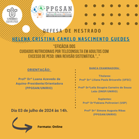 Defesa De Dissertação - Helena Cristina Camelo Nascimento Guedes 03/07