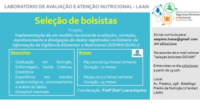 Seleção Bolsista 2020