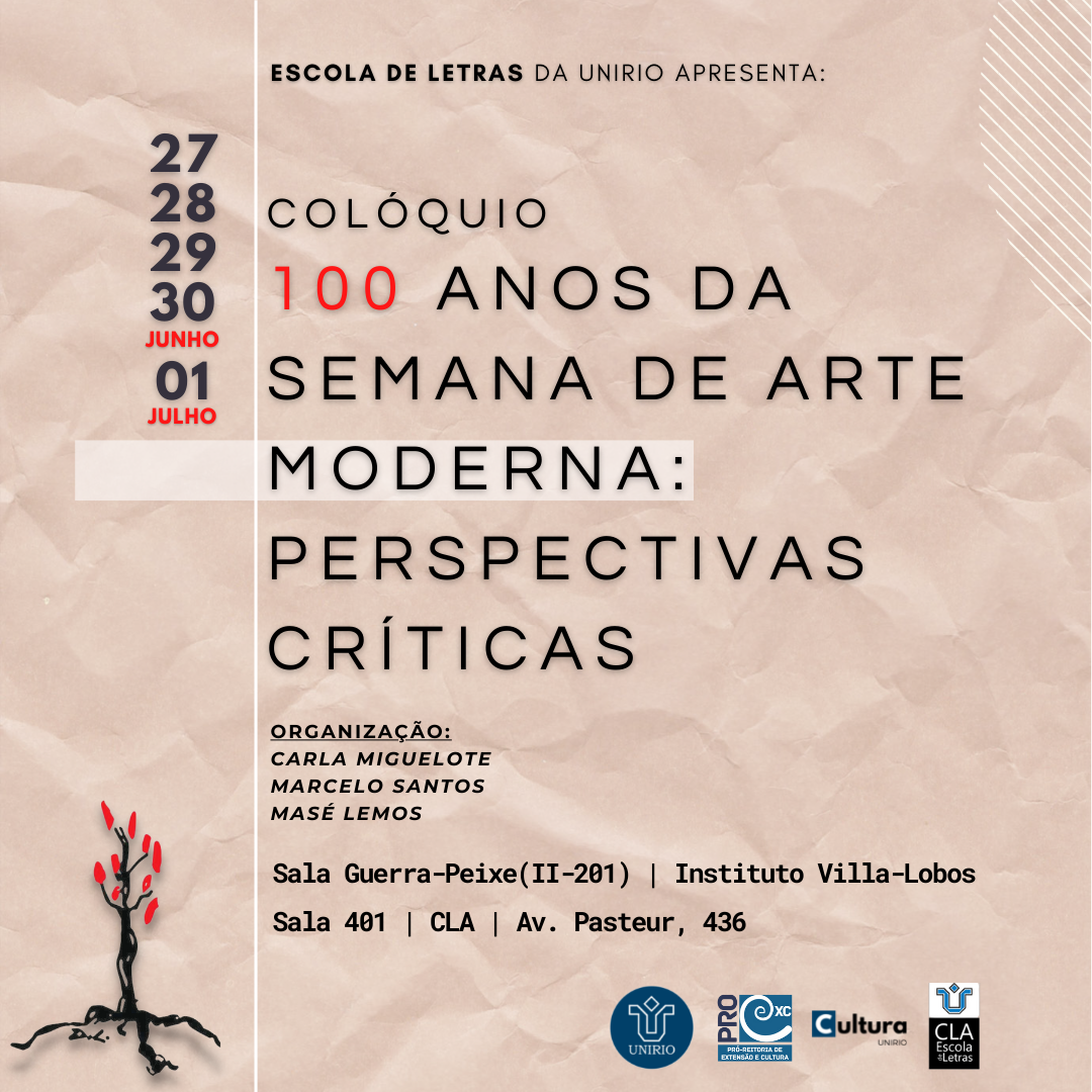 Colóquio 100 anos da Semana de Arte Moderna - versão final