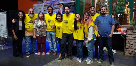 Equipe reunida (Foto: Divulgação) Equipe reunida (Foto: Divulgação)