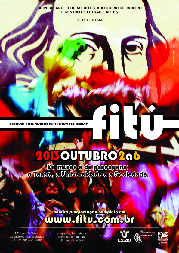 Festival de Teatro da UNIRIO terá mais de 70 atrações gratuitas