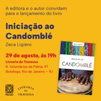Lançamento do livro "Iniciação ao Candomblé"
