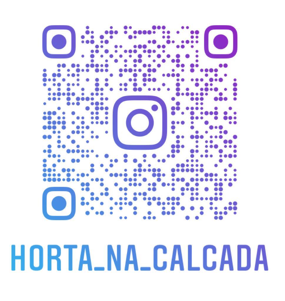 qrCODE instagram do Horta na calçada
