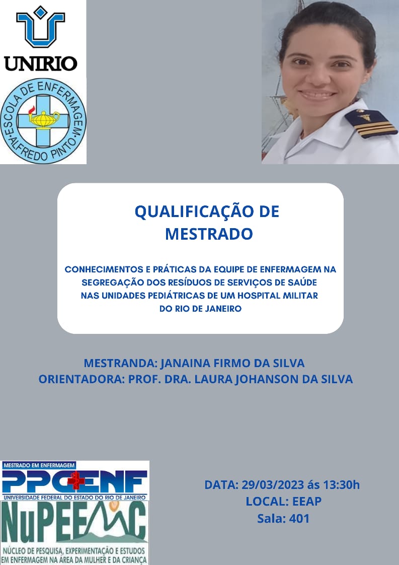 QUALIFICAÇÃO DE DISSERTAÇÃO- JANAINA FIRMO