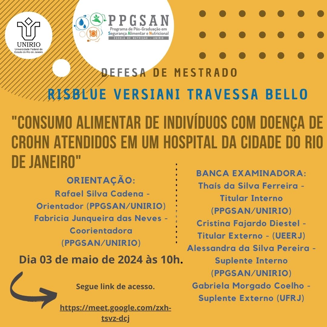Defesa De Dissertação-  Risblue Versiani Travessa Bello 03/05