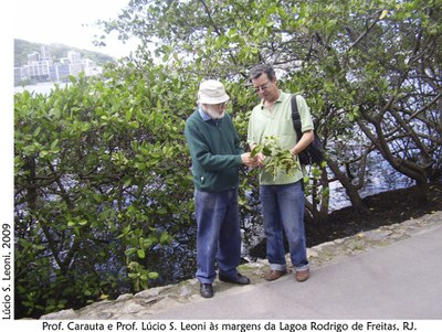 Prof Carauta e Prof Leoni