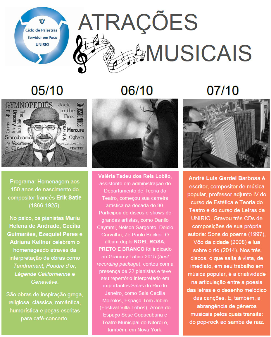 Apresentações Dia do Servidor 2016