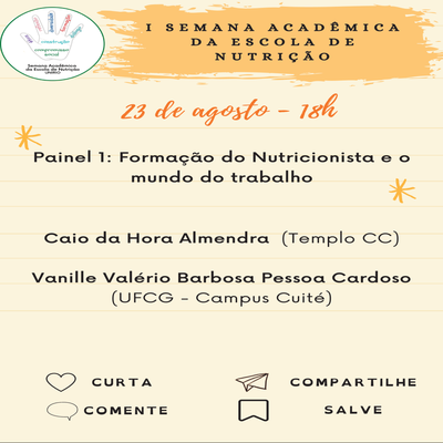 Semana Nutrição 2 2021 Semana Nutrição 2 2021