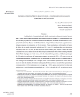 Artigo Antropométrico Relacionados à Insatisfação com a Imagem Corporal em Adolescentes