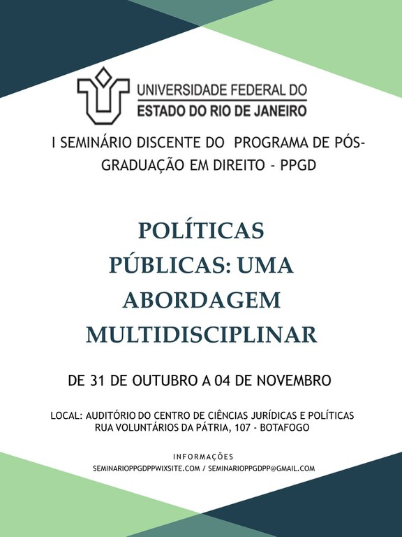 I Seminário Discente - 2016