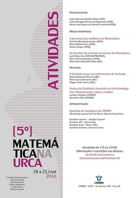 5 Matemática na Urca