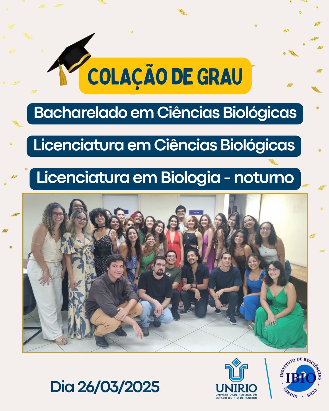 Cerimônia de colação de grau - 2024.2